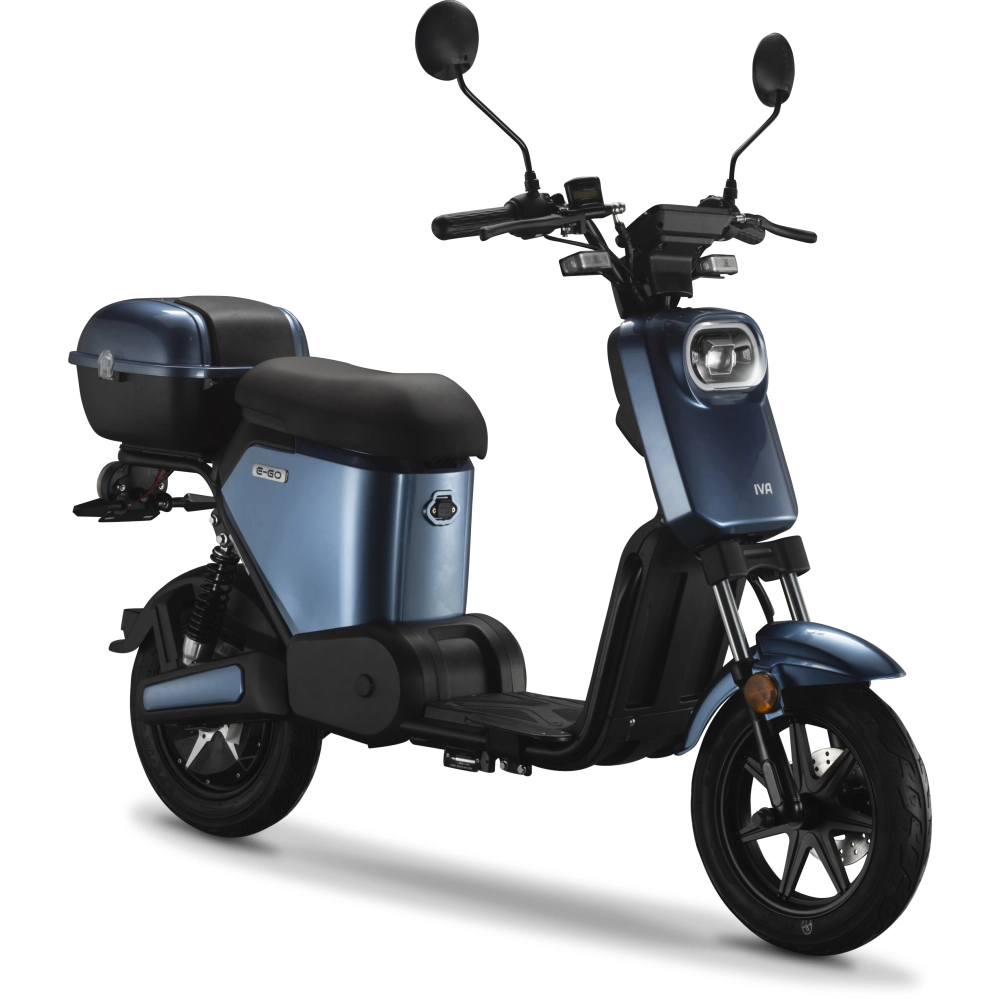  SCOOTERS  - IVA E-GO S2 Blauw Voorkant