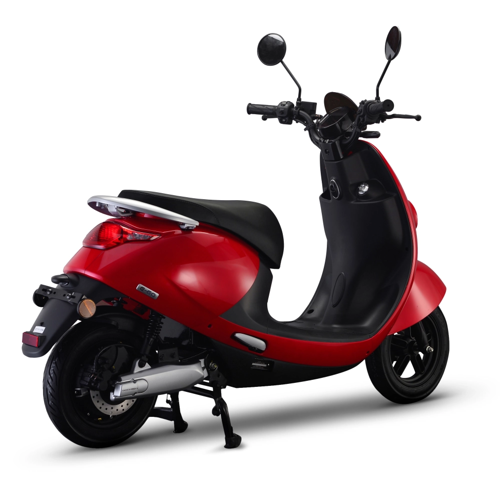  SCOOTERS  - IVA E-GO S3 Rood Achterkant