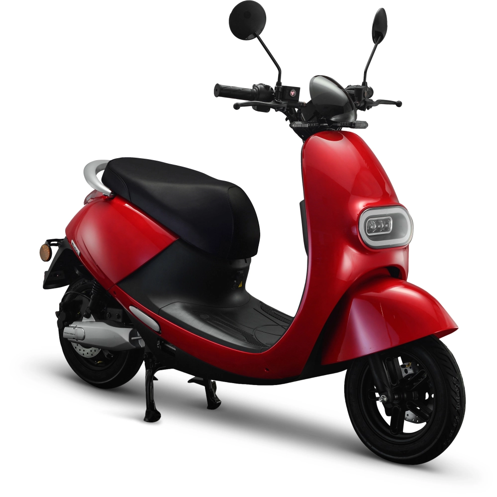  SCOOTERS  - IVA E-GO S3 Rood Voorkant